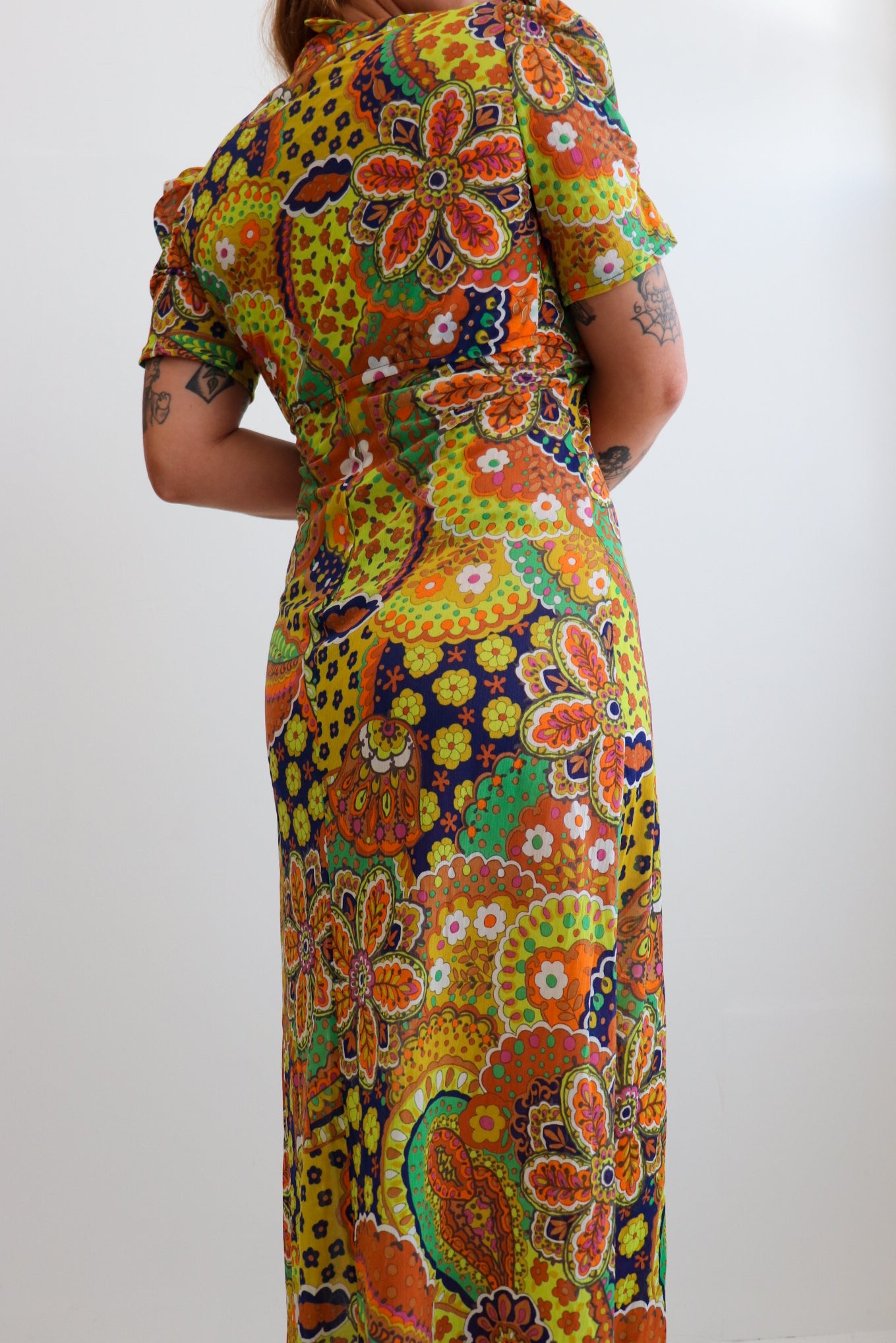 Psychedelic Dress & Top Set