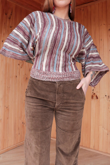 Bell Sleeved Knit Top