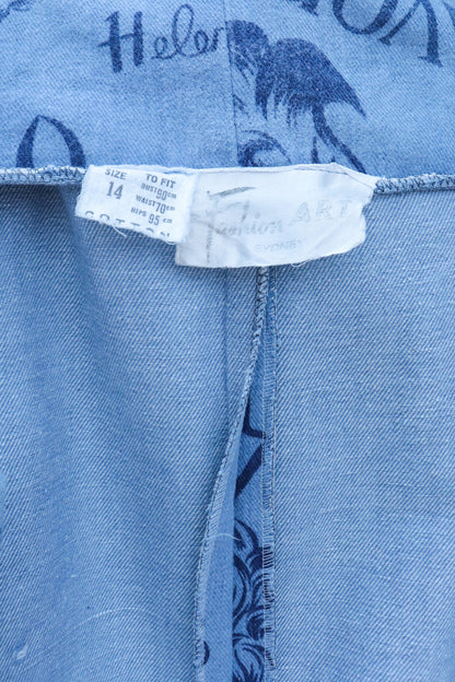 60s Cosmetic Denim Dress