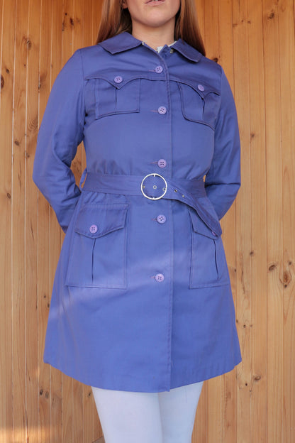 60s Lavender Coat