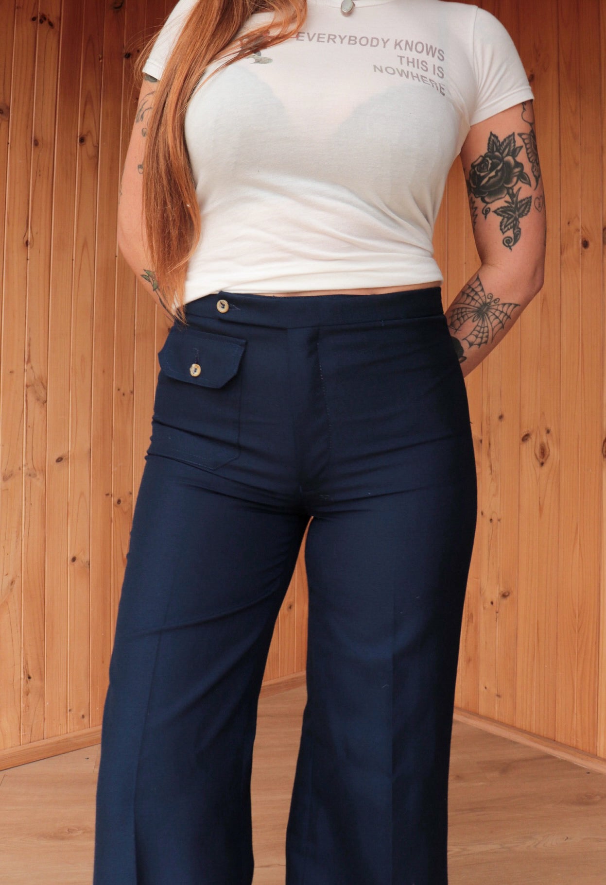 Navy Sailor Flares
