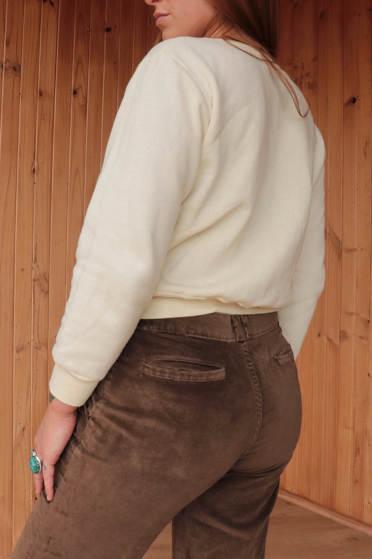 70s Crystal Cylinders Crewneck