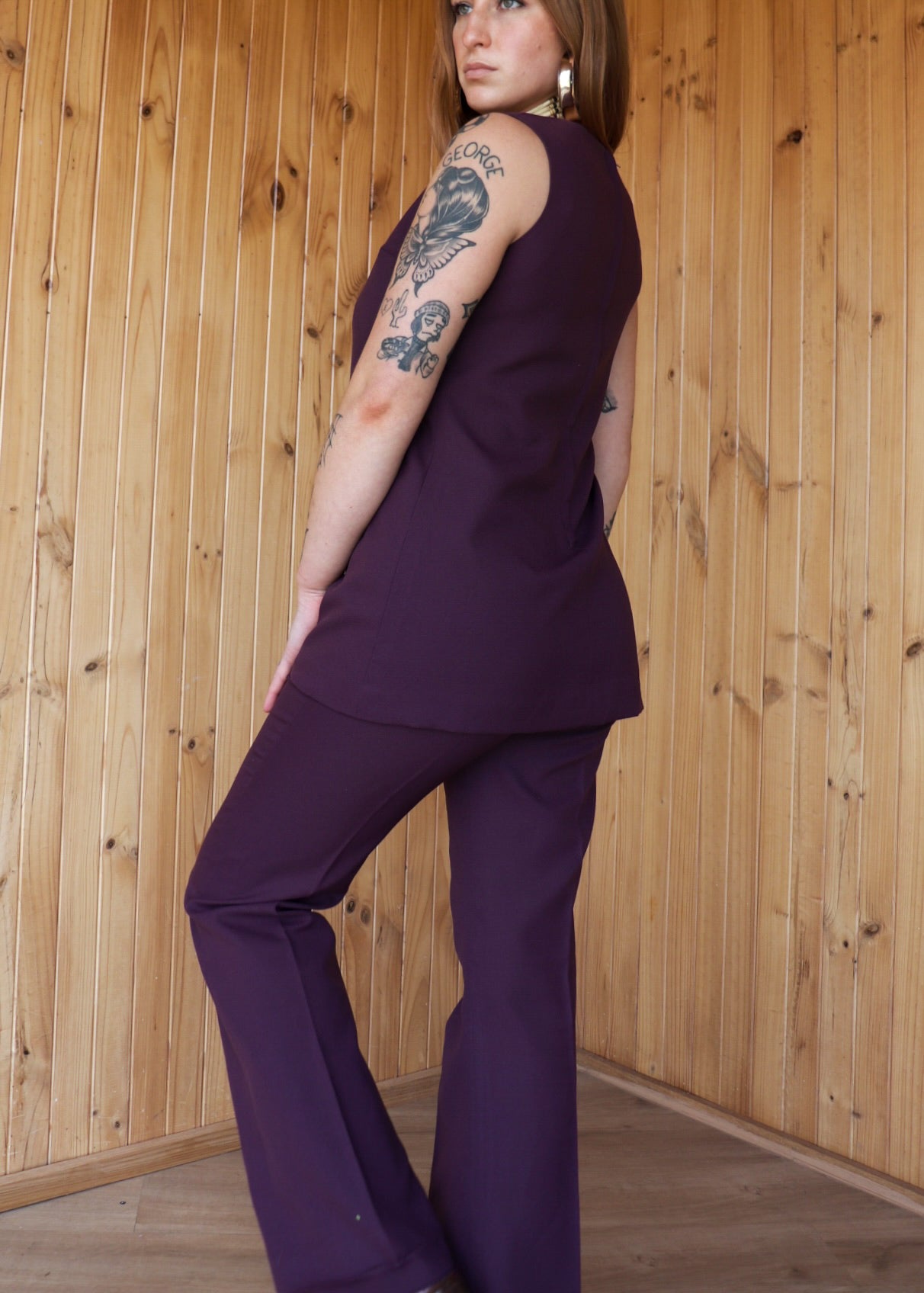 70s Plum Day Set
