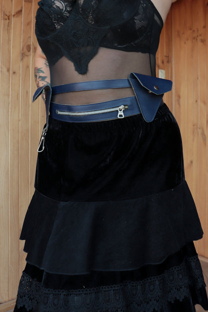 70s Blue Utility Belt