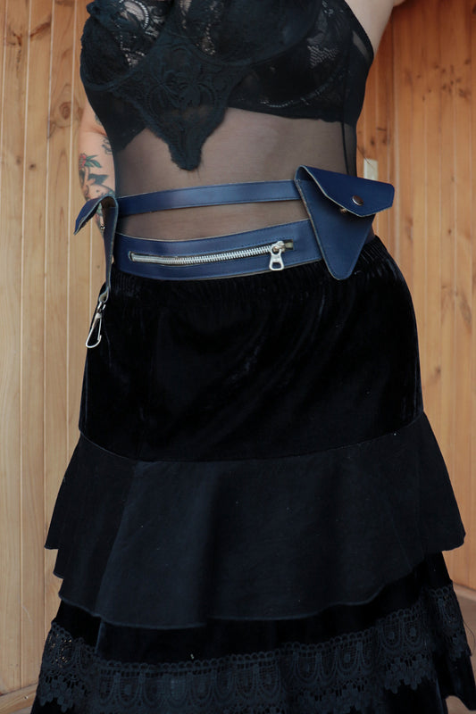 70s Blue Utility Belt