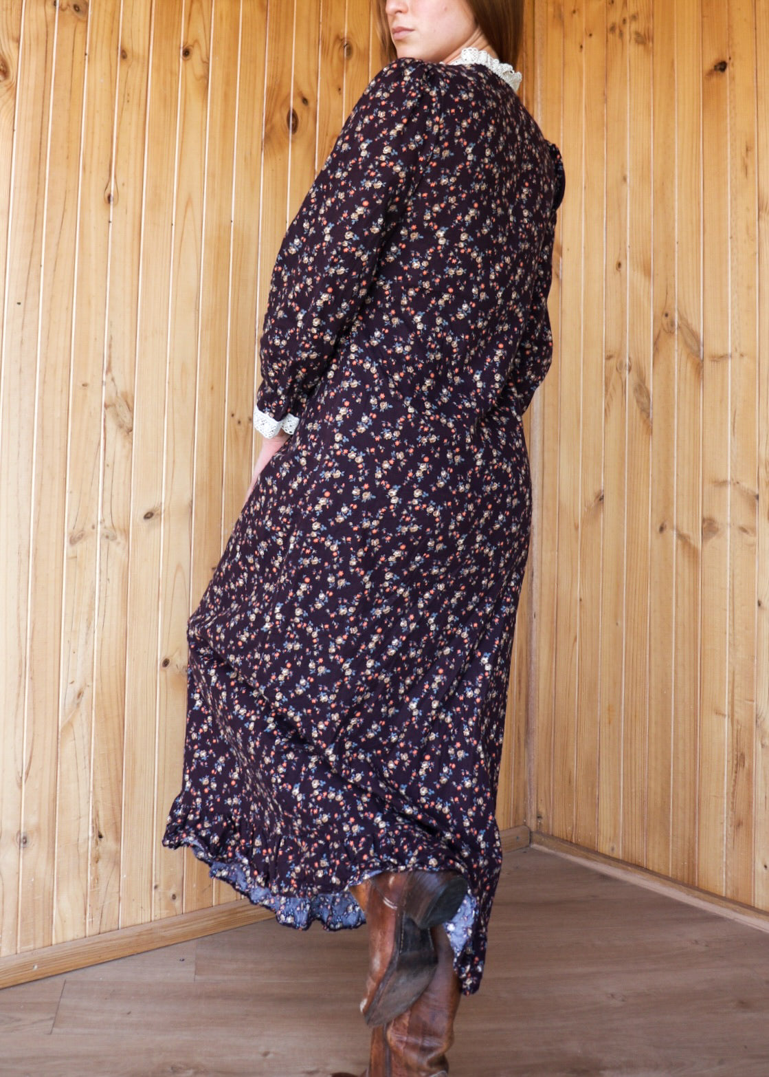 Brown Prairie Gown