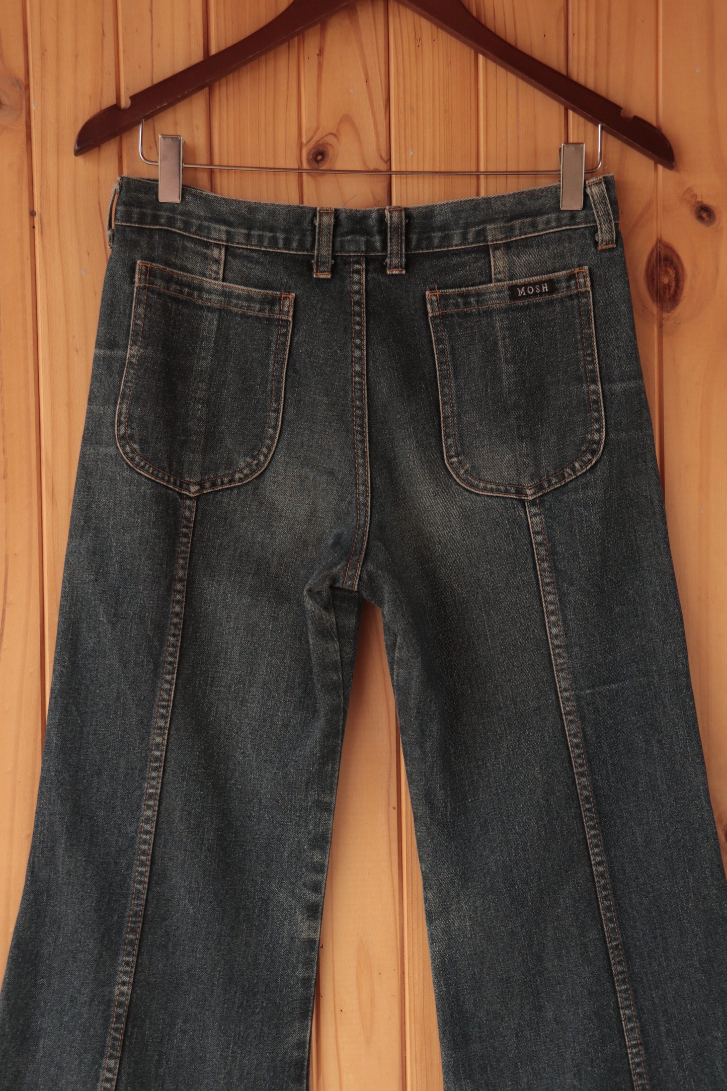 90s Denim Low Rise Flares