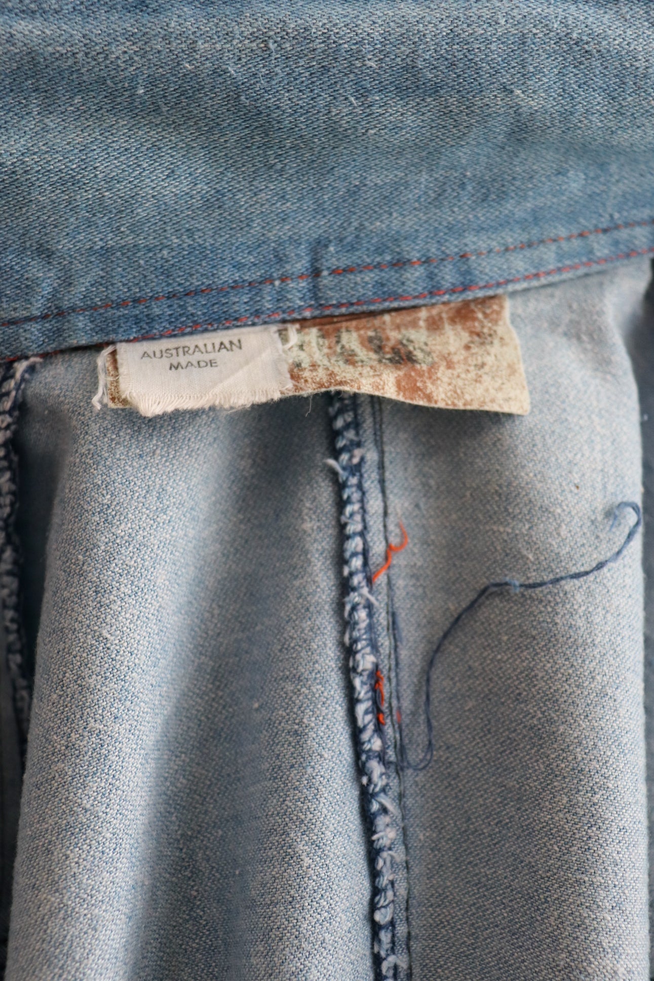 70s Colonials Crop Denim Jacket