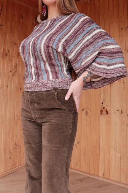 Bell Sleeved Knit Top