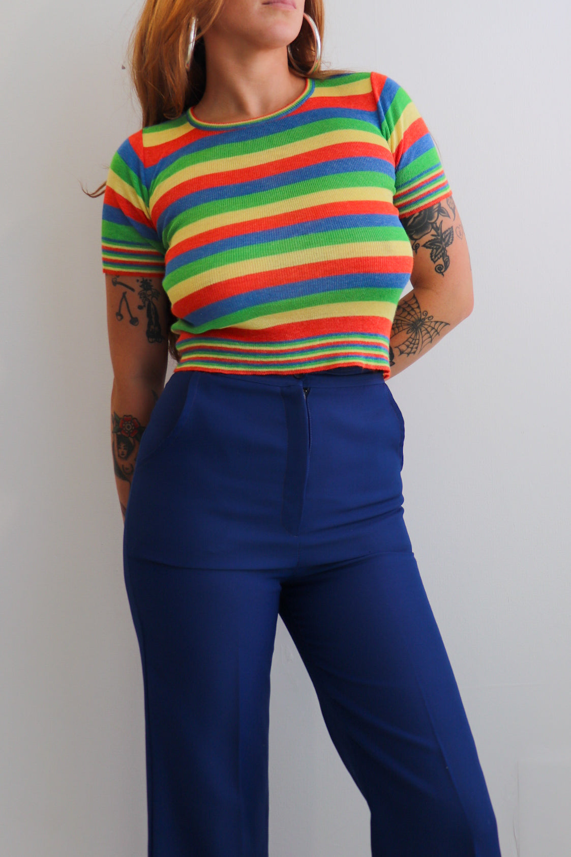 Rainbow Knit Baby Tee