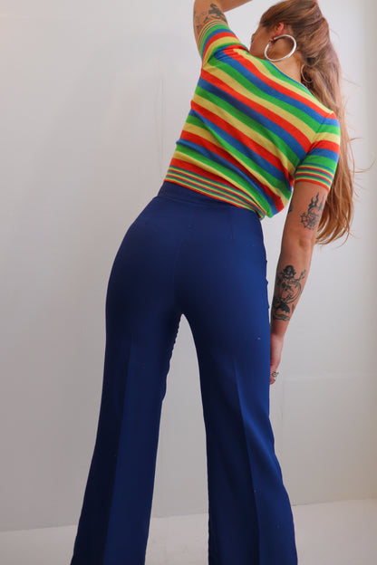 Rainbow Knit Baby Tee