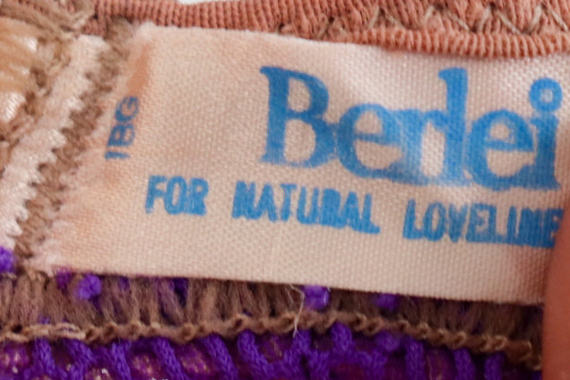 Purple Fishnet Bralette