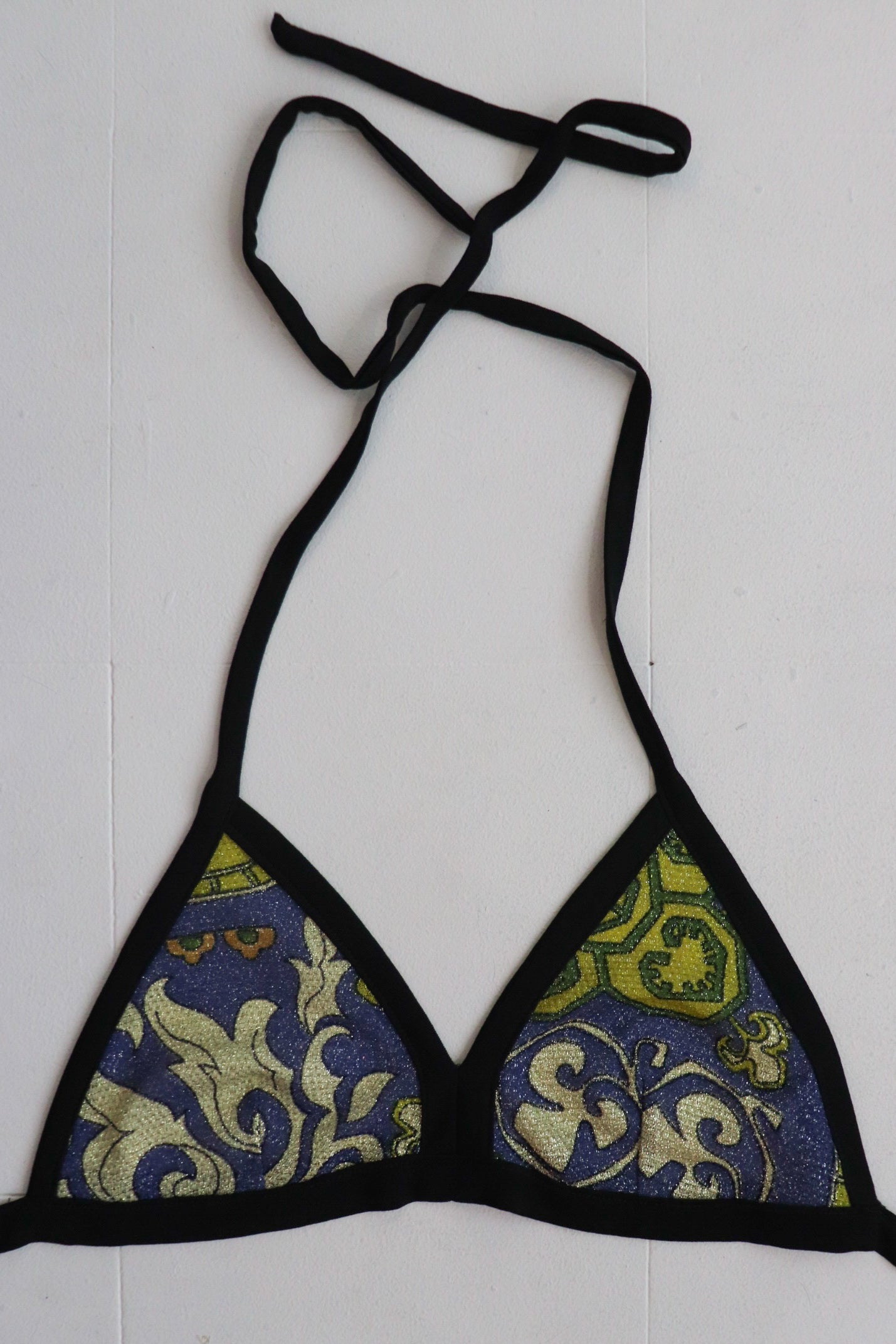 Paisley Tie Up Bralette