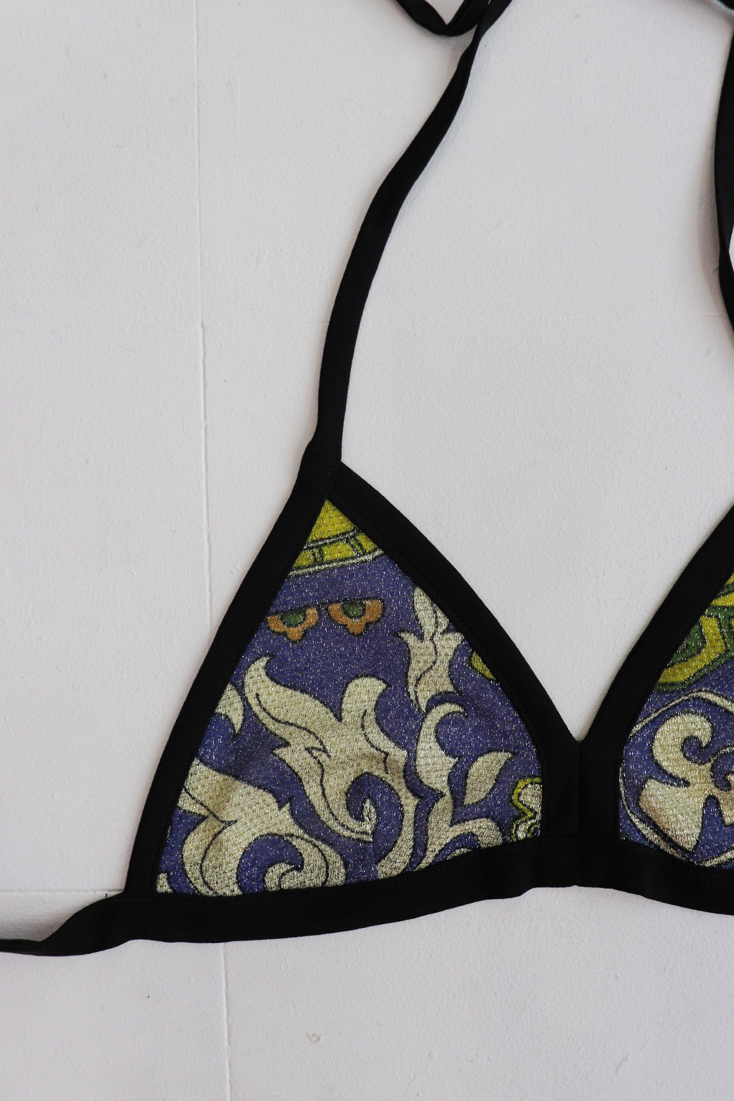 Paisley Tie Up Bralette